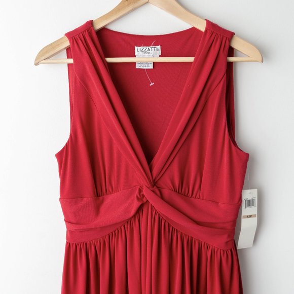 Lizzatti | Red Dress | 12P - Picture 3 of 6